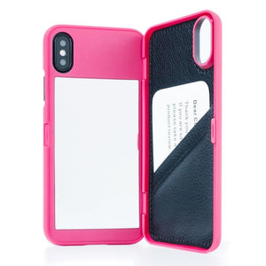 Hidden Mirror & Wallet IPhone Case - iPhoneVault